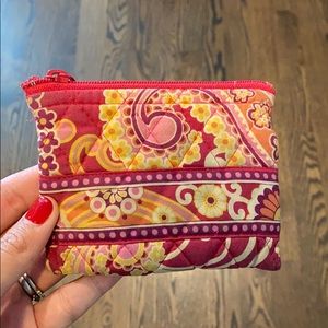 Vera Bradley zip pouch